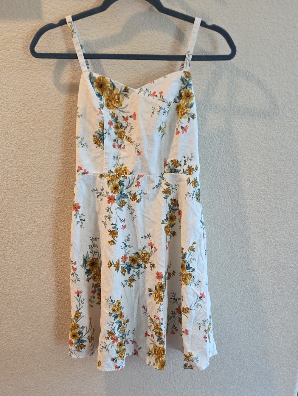 Old Navy floral linen-blend cami sundress, Womens Size Small